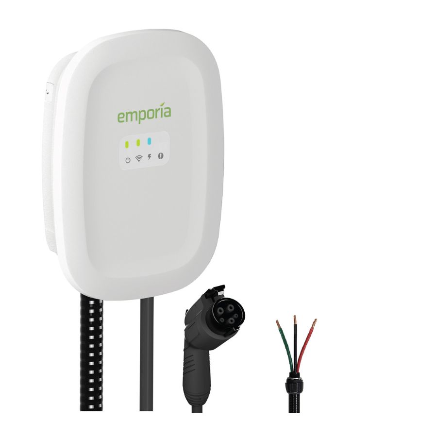 Emporia EV Charger White